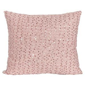Blush Glam Accent Pillow - NEW